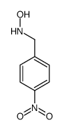 Benzenemethanamine,N-hydroxy-4-nitro- Structure