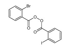 (2-iodobenzoyl) 2-bromobenzenecarboperoxoate Structure