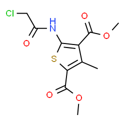 5-(2-CHLORO-ACETYLAMINO)-3-METHYL-THIOPHENE-2,4-DICARBOXYLIC ACID DIMETHYL ESTER图片