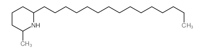 methylpentadecylpiperidine, trans Structure