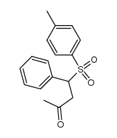 4-phenyl-4-(p-toluenesulfonyl)-2-butanone结构式