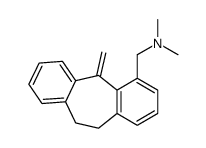 10,11-Dihydro-N,N-dimethyl-5-methylene-5H-dibenzo[a,d]cycloheptene-4-methanamine结构式