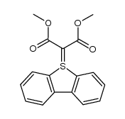dibenzothiophenium bismethoxycarbonylmethylide Structure
