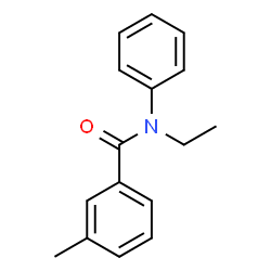 N-Ethyl-3-methyl-N-phenylbenzamide Structure