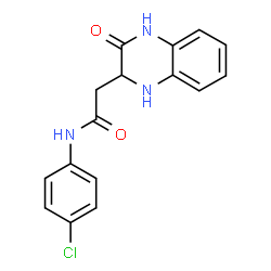 N-(4-chlorophenyl)-2-(3-oxo-1,2,3,4-tetrahydroquinoxalin-2-yl)acetamide picture