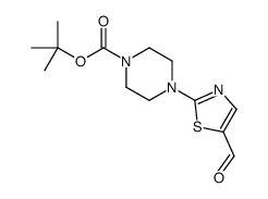 4-(5-Formyl-thiazol-2-yl)-piperazine-1-carboxylic acid tert-butyl ester picture