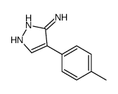 4-P-TOLYL-1H-PYRAZOL-3-AMINE structure