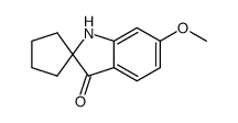 6'-methoxy-spiro(cyclopentane-1,2'-indolin)-3'-one Structure