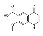 7-Methoxy-4-Oxo-1,4-Dihydroquinoline-6-Carboxylic Acid Structure