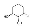 3β-methyl-1α,2α-cyclohexanediol结构式