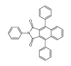 2,4,9-triphenylbenzo[f]isoindole-1,3-dione结构式