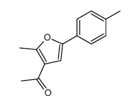 ETHANONE, 1-[2-METHYL-5-(4-METHYLPHENYL)-3-FURANYL]- structure