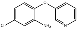 5-chloro-2-(pyridin-3-yloxy)aniline structure