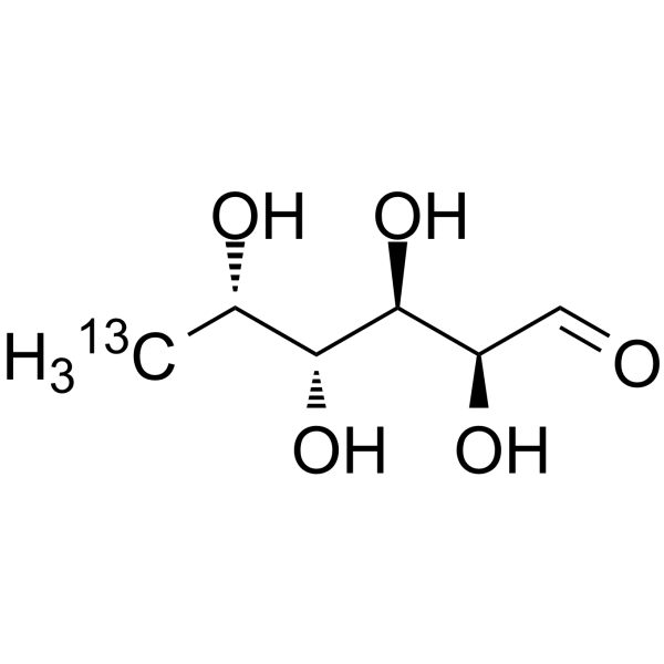 L-[6-C]岩藻糖结构式