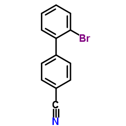 2'-Bromo-4-biphenylcarbonitrile Structure