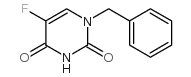 1-benzyl-5-fluorouracil Structure