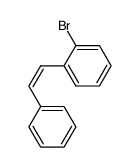 (Z)-1-bromo-2-(2-phenylethenyl)benzene Structure