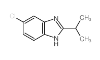 5-氯-2-(1-甲基乙基)-1H-苯并咪唑结构式