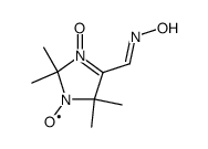 4-Hydroxyiminomethylen-2,2,5,5-tetramethyl-3-imidazolin-1-oxyl-3-oxid Structure