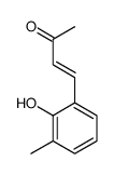 4-(2-hydroxy-3-methylphenyl)but-3-en-2-one Structure