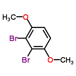 1,4-Dimethoxy-2,3-dibromobenzene Structure