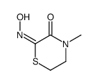 2-hydroxyimino-4-methylthiomorpholin-3-one结构式