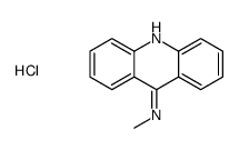 N-methylacridin-9-amine,hydrochloride Structure