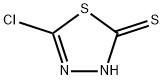 1,3,4-Thiadiazole-2(3H)-thione,5-chloro-结构式