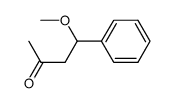 4-methoxy-4-phenyl-2-butanone结构式