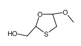 1,3-Oxathiolane-2-methanol,5-methoxy-,(2R)-(9CI) Structure