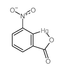 7-NITRO-3-OXO-3H-2,1-BENZOXAMERCUROLE结构式