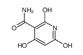 2,4-dihydroxy-6-oxo-1H-pyridine-3-carboxamide Structure