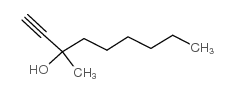 1-Nonyn-3-ol, 3-methyl- Structure