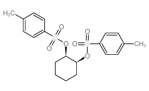 1,2-Cyclohexanediol,bis(4-methylbenzenesulfonate), cis- (9CI) Structure