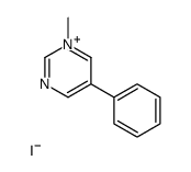 1-Methyl-5-phenylpyrimidiniumiodide Structure