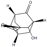4-Hydroxytricyclo[3.3.1.13,7]decane-2,6-dione Structure