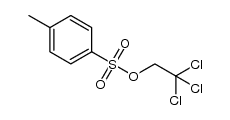 toluene-4-sulfonic acid 2,2,2-trichloro-ethyl ester Structure