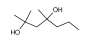 2,4-dimethyl-heptane-2,4-diol Structure