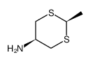 2-Methyl-[1,3]dithian-5-ylamine结构式