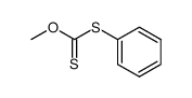 Dithiocarbonic acid O-methyl S-phenyl ester Structure