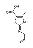 5-Thiazolecarboxylicacid,4-methyl-2-(2-propenylamino)-(9CI)结构式