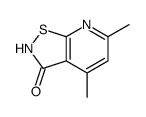 4,6-Dimethyl-2h,3h-[1,2]thiazolo[5,4-b]pyridin-3-one Structure