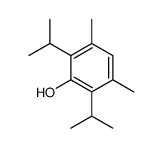 3,5-dimethyl-2,6-di(propan-2-yl)phenol Structure