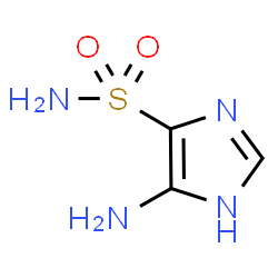 1H-Imidazole-4-sulfonamide,5-amino-(9CI) structure