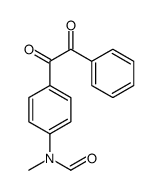 N-methyl-N-[4-(2-oxo-2-phenylacetyl)phenyl]formamide结构式
