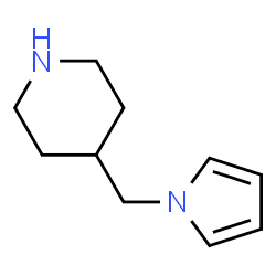 Piperidine, 4-(1H-pyrrol-1-ylmethyl)- (9CI)结构式