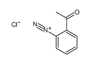 2-acetylbenzenediazonium,chloride Structure