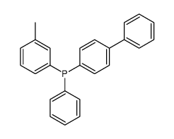 (3-methylphenyl)-phenyl-(4-phenylphenyl)phosphane结构式