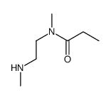 Propanamide, N-methyl-N-[2-(methylamino)ethyl]- (9CI)结构式