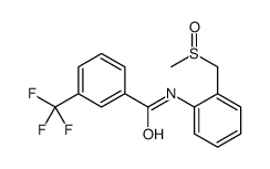 N-[2-(methylsulfinylmethyl)phenyl]-3-(trifluoromethyl)benzamide Structure